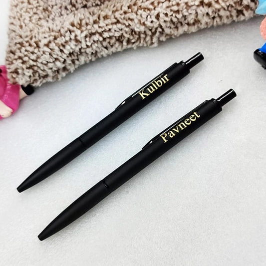 Elevate Your Style: The Personalized Name Engraved Waterman Clip Black Pen