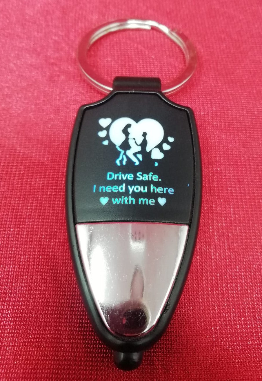 Stay Safe, Drive Happy: Personalized MFW LED Keyring